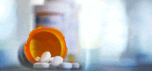 bottle of prescription pills for new drug commercialization article