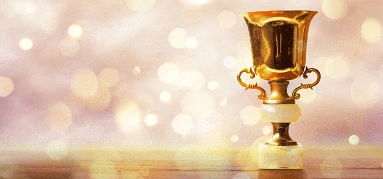 gold trophy award