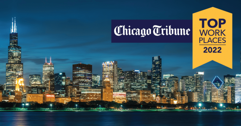 Chicago Tribune Top Work Places 2022