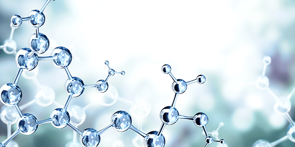 Glass model of molecule