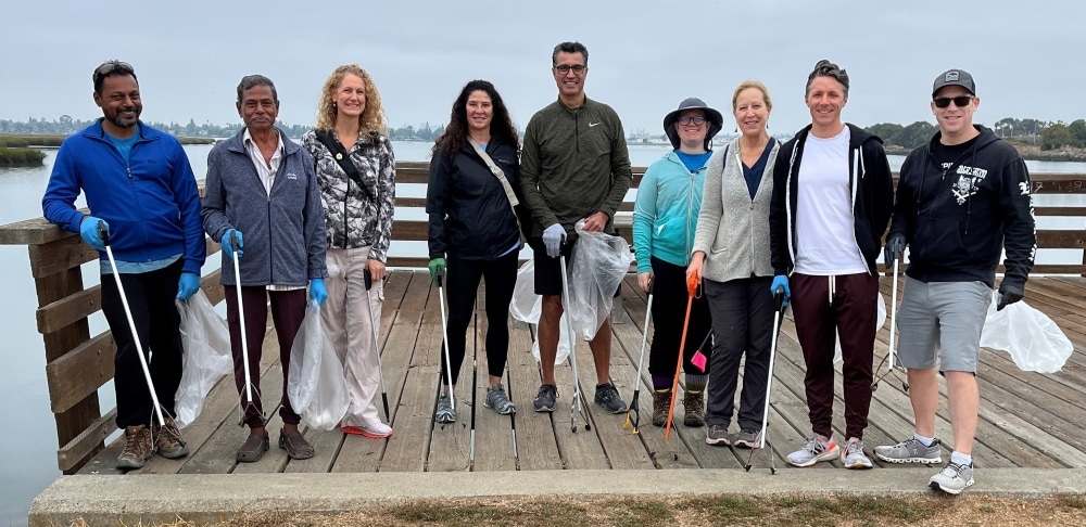 IPM volunteers at California Coastal Cleanup
